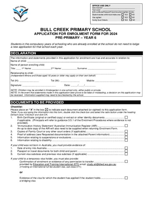 Commencement of identity documents Primary use in the  .